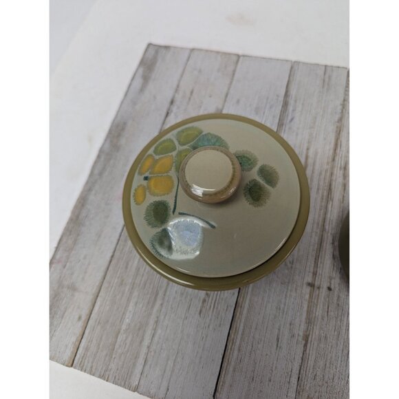 Vintage Set of Franciscan Earthenware Pebble Beach Sugar Dish and Creamer - Picture 4 of 10